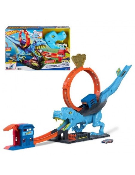 MATTEL - HOT WHEELS CITY DESAFÍO T-REX