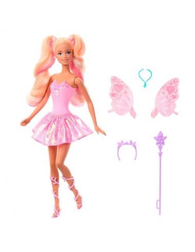 MATTEL - MUÑECA BARBIE COLOR CHANGE HADA ROSA