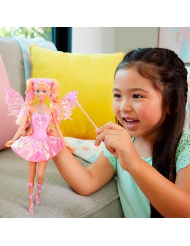 MATTEL - MUÑECA BARBIE COLOR CHANGE HADA ROSA