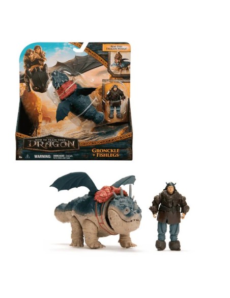 SPIN MASTER - DRAGONES PACK FIGURAS GRONCKLE Y FISHLEGS