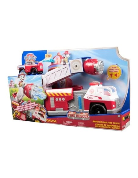 SPIN MASTER - CAMIÓN DE BOMBEROS PATRULLA CANINA