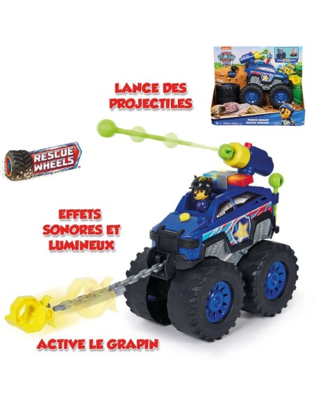 SPIN MASTER - VEHÍCULO DELUXE CHASE RESCUE WHEELS