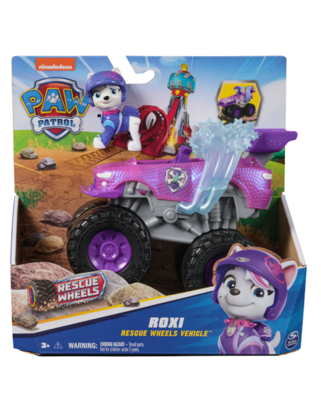 SPIN MASTER - VEHÍCULO RESCUE WHEELS ROXI PAW PATROL