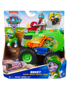 SPIN MASTER - VEHÍCULO RESCUE WHEELS ROCKY PAW PATROL