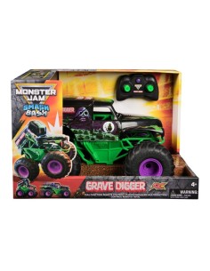 SPIN MASTER - MONSTER JAM RC SMASH Y BASH GRAVE DIGGER