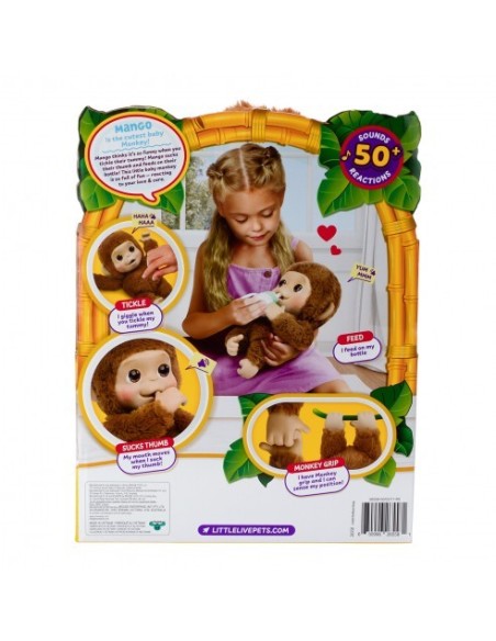 MOOSE - LITTLE LIVE PETS MY BABY MONKEY