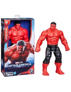 HASBRO - FIGURA DELUXE HULK ROJO TITAN HERO