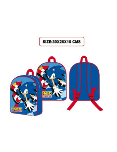 MOCHILA INFANTIL SONIC 30X26X10 CM