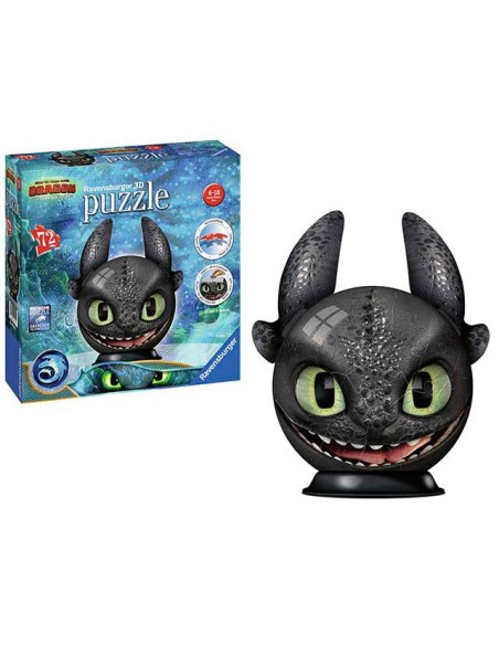RAVENSBURGER - PUZZLE BALL DRAGON TRAINER CON OREJAS