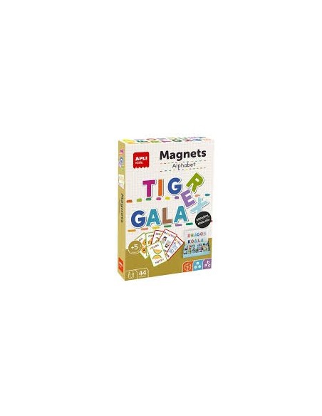 APLI - JUEGO DE ABECEDARIO MAGNETICO
