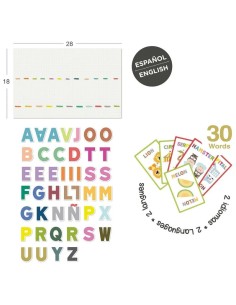 APLI - JUEGO DE ABECEDARIO MAGNETICO 2