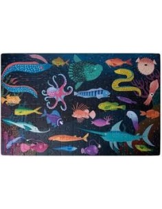 APLI - PUZZLE FLUORESCENTE OCEANO 104 PZS 2