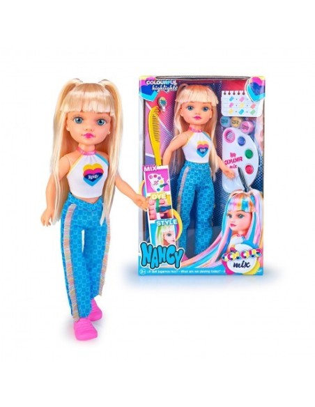 FAMOSA - MUÑECA NANCY COLOUR MIX