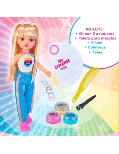 FAMOSA - MUÑECA NANCY COLOUR MIX 2