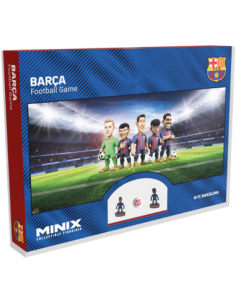 BANDAI - JUEGO DE FÚTBOL MINIX FC BARCELONA