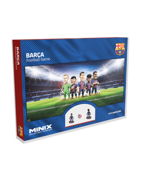 BANDAI - JUEGO DE FÚTBOL MINIX FC BARCELONA