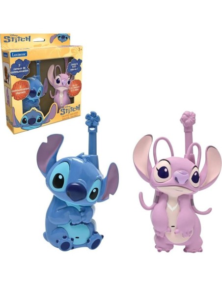LEXIBOOK - WALKIE TALKIES 3D STITCH Y ANGEL