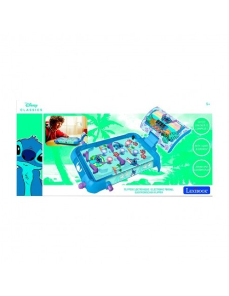 LEXIBOOK - PINBALL ELECTRÓNICO DISNEY STITCH