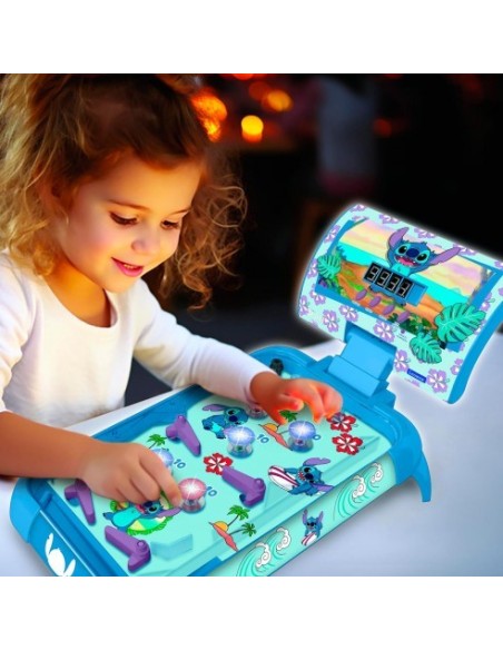 LEXIBOOK - PINBALL ELECTRÓNICO DISNEY STITCH