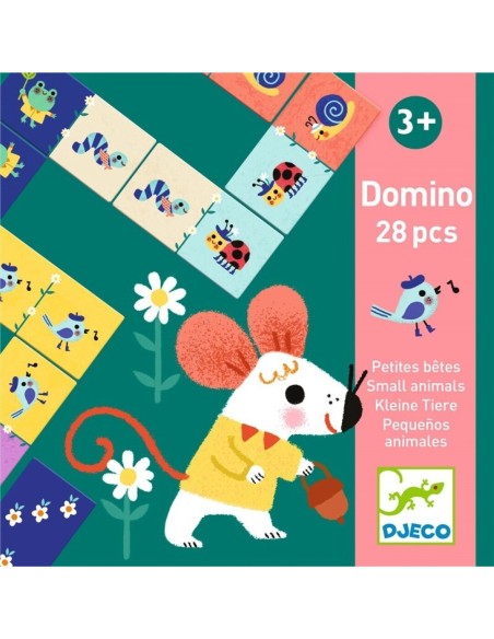 DJECO - DOMINO PEQUEÑOS ANIMALITOS