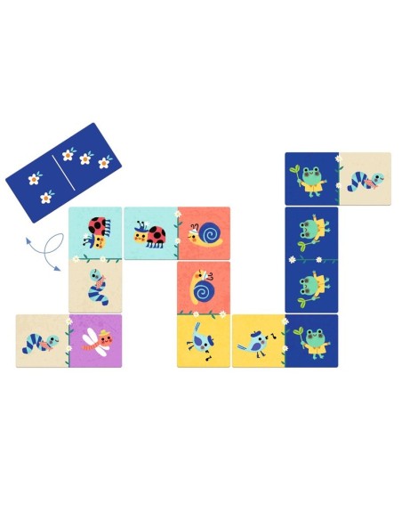 DJECO - DOMINO PEQUEÑOS ANIMALITOS