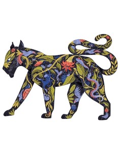 DJECO - PUZZLE SILUETA  ART PANTERA 2