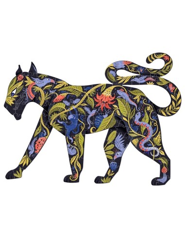 DJECO - PUZZLE SILUETA  ART PANTERA