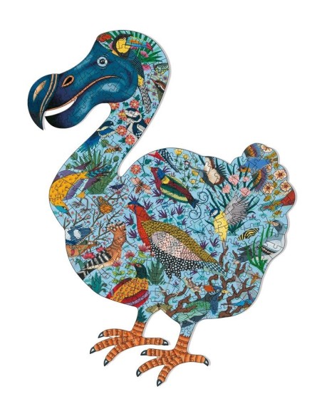 DJECO - PUZZLE SILUETA ART DODO