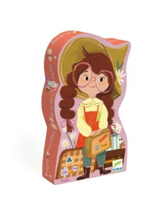 DJECO - PUZZLE SILUETA EL VIAJE DE MIA 36 PZS