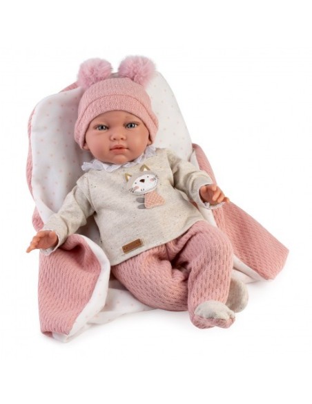 GUCA - MUÑECA CON PESO NEREA 42CM