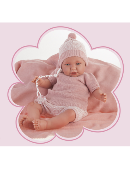 ANTONIO JUAN - MUÑECA MI PRIMER REBORN DANIELLA TOQUILLA 52 cm