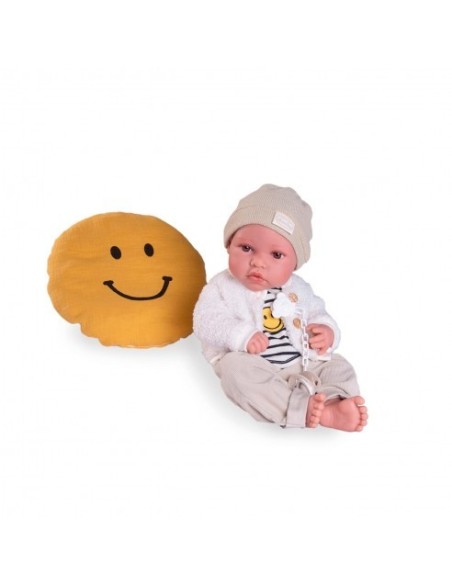 ANTONIO JUAN - MUÑECO RECIÉN NACIDO ERIK SMILE 42CM