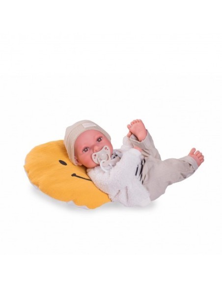 ANTONIO JUAN - MUÑECO RECIÉN NACIDO ERIK SMILE 42CM