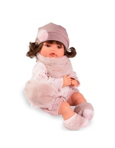 ANTONIO JUAN - MUÑECA BENI LLORO INVIERNO 42CM