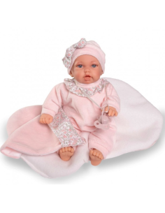 ANTONIO JUAN - MUÑECA PETIT CON SAQUITO DE DORMIR 28CM