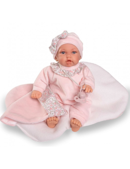 ANTONIO JUAN - MUÑECA PETIT CON SAQUITO DE DORMIR 28CM