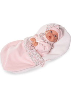 ANTONIO JUAN - MUÑECA PETIT CON SAQUITO DE DORMIR 28CM 2