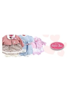 VESTIDOS MUÑECAS 42 CM MOD SDOS