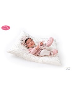 ANTONIO DE JUAN - MUÑECA RECIEN NACIDA PIPA 42CM