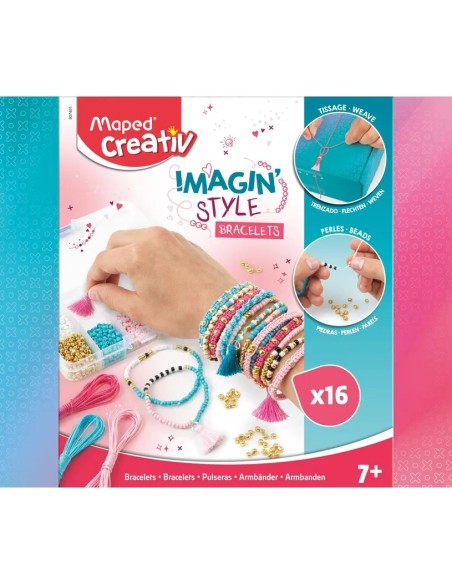 MAPED - IMAGIN STYLE SET CREATIVO PARA HACER PULSERAS