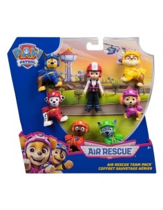 SPIN MASTER - PACK 7 FIGURAS PAW PATROL AIR RESCUE