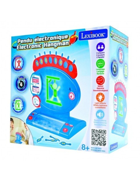 LEXIBOOK- EL AHORCADO ELECTRÓNICO