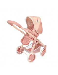 DECUEVAS - COCHE PLEGABLE 3 EN 1 CON BOLSO TULIPE 41X62X74CM 2