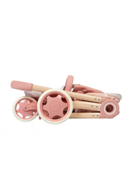 DECUEVAS - COCHE PLEGABLE 3 EN 1 CON BOLSO TULIPE 41X62X74CM