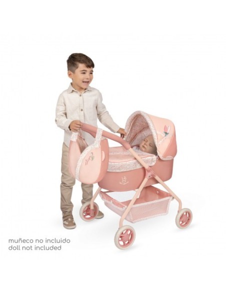 DECUEVAS - MI PRIMER COCHE DE MUÑECAS TULIPE 35X50X60CM