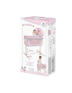 DECUEVAS - CUNA REGULABLE DUERME CONMIGO SOPHIE  50 cm de alto (ajustable a 48 o 43 cm de alto), 34X50 cm