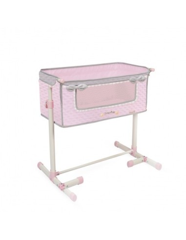 DECUEVAS - CUNA REGULABLE DUERME CONMIGO SOPHIE  50 cm de alto (ajustable a 48 o 43 cm de alto), 34X50 cm