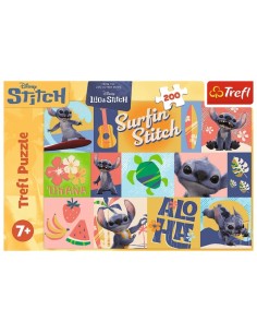 RS TOYS - PUZZLE  HAWAIAN ADVENTURE STITCH 200PZS