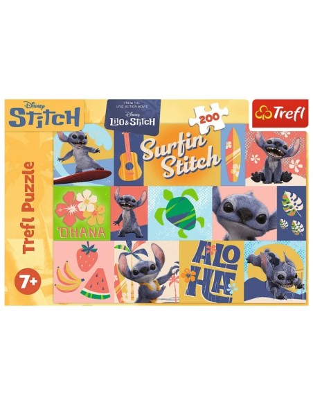RS TOYS - PUZZLE  HAWAIAN ADVENTURE STITCH 200PZS
