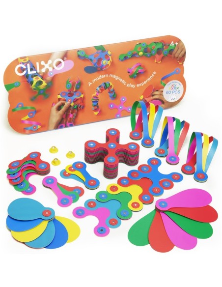CLIXO - SUPER RAIMBOW PACK 60PZS